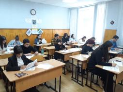 17.10.2024г. в гимназии было проведено тренировочное итоговое сочинение.